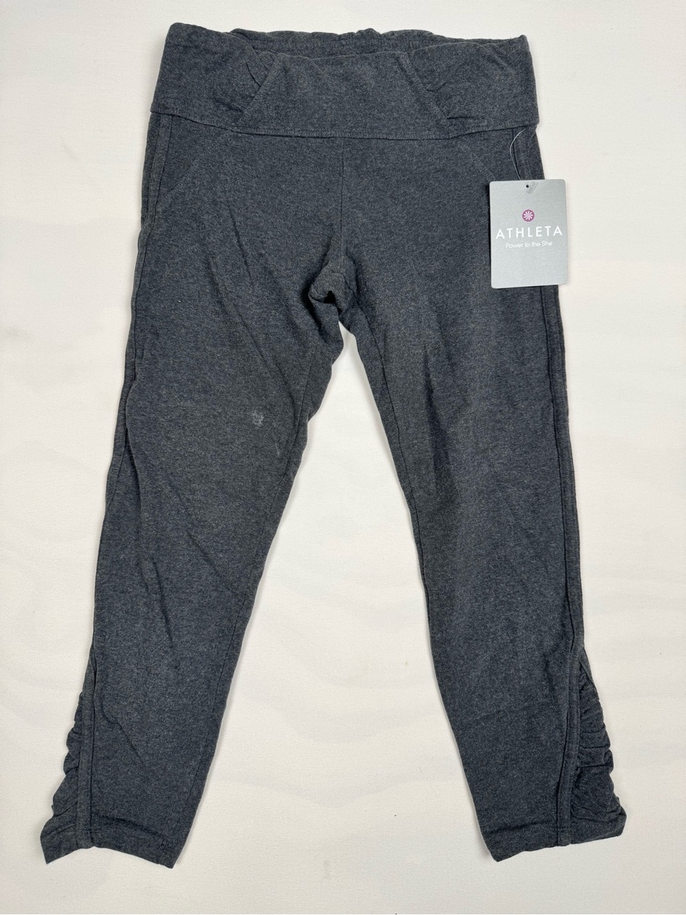 NWT Athleta OC Kama Capri Legging Charcoal Gray Women’s XS Retail $59
